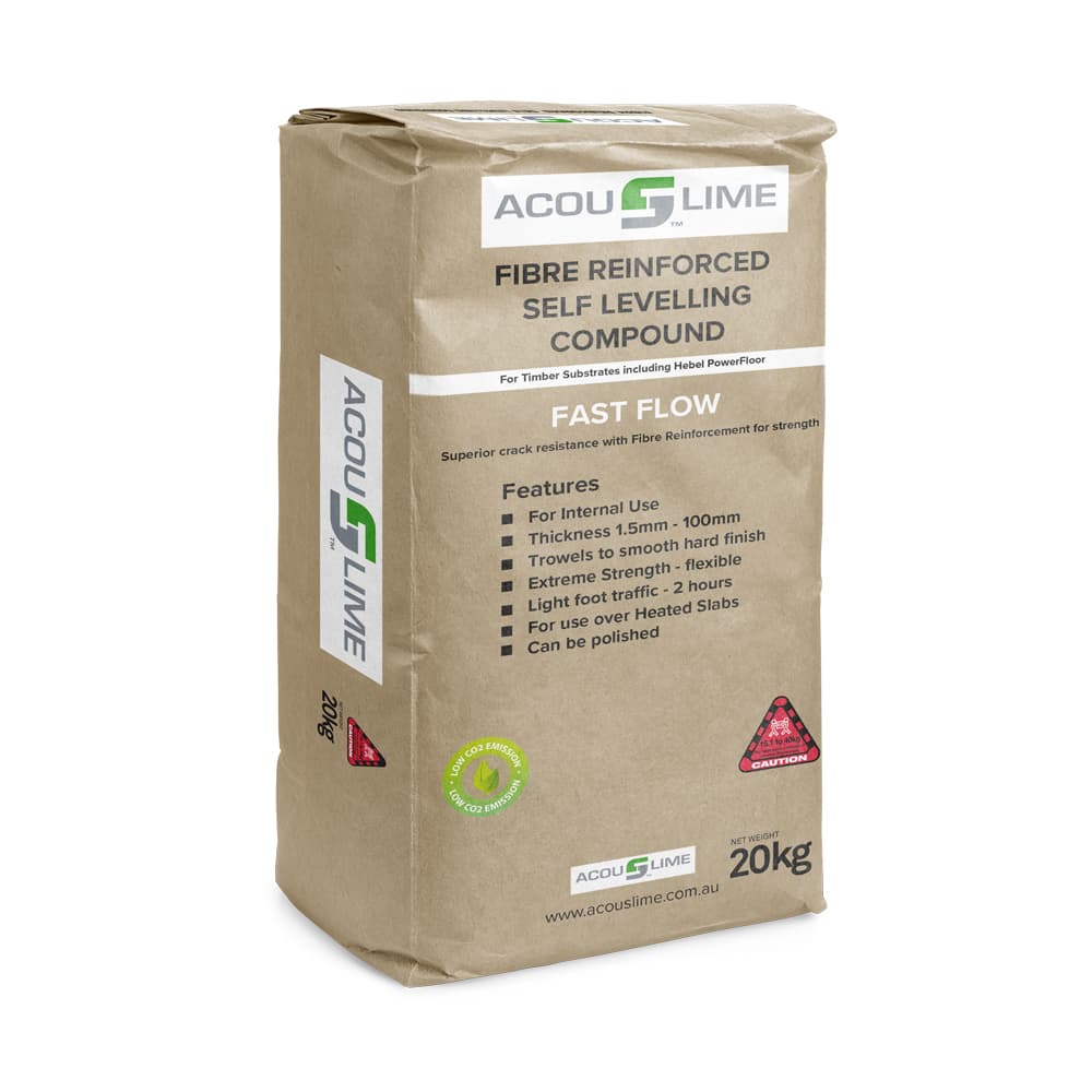 Acouslime Fibre Reinforced Self Levelling Compound